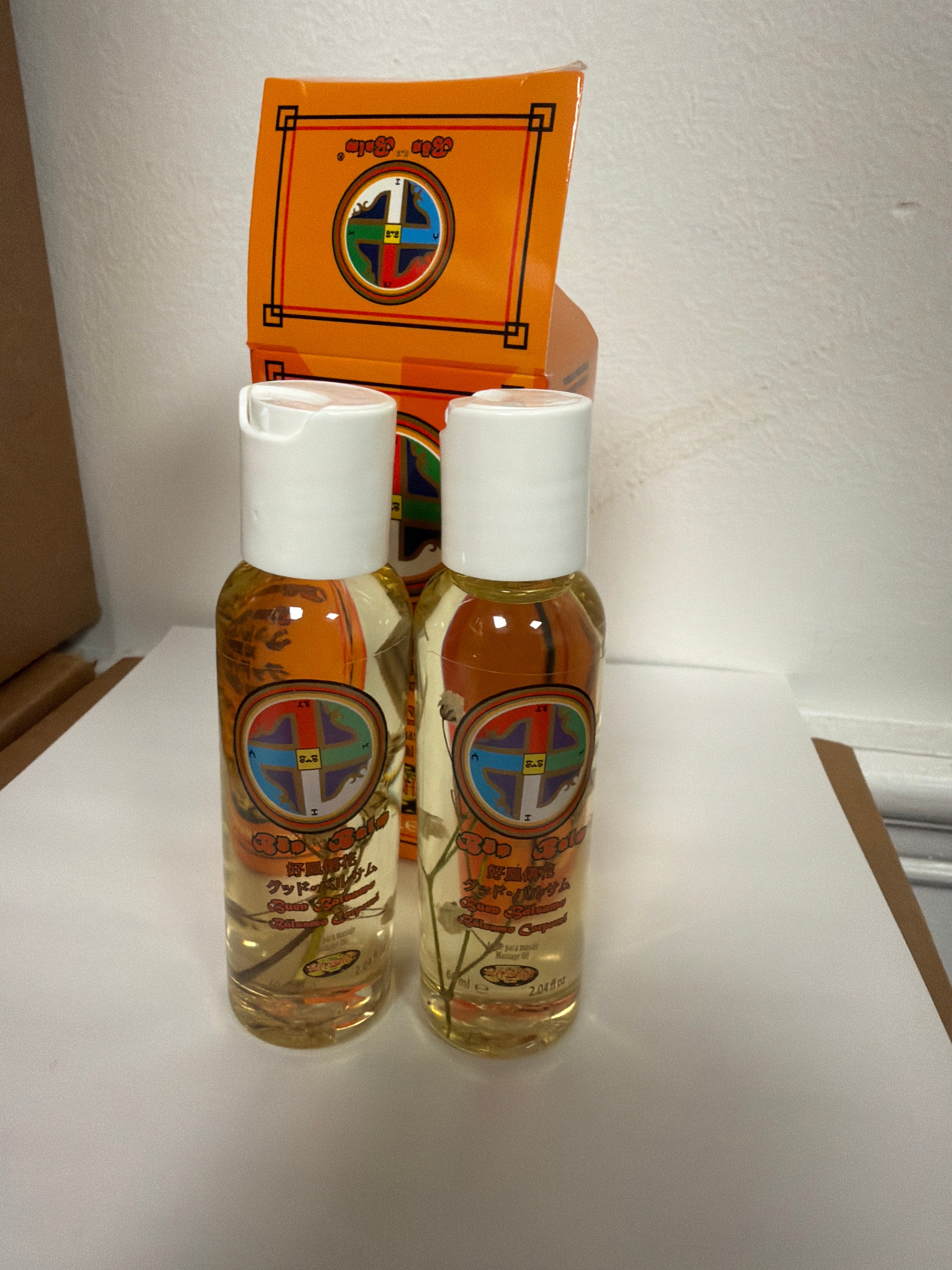 BonBalm Improved Formula Massage Oil Camphor Clear Unisex Oil 2.04 fl oz